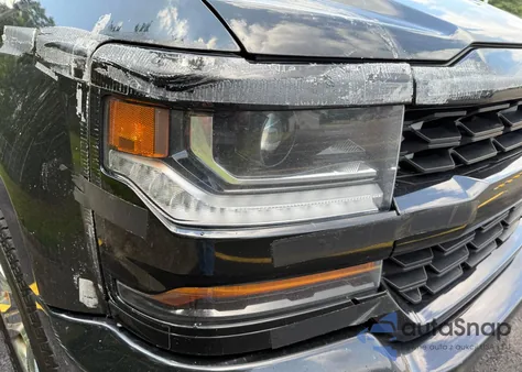 2017 Chevrolet Silverado K1500 Custom из США, поврежденный, VIN 1GCVKPEC0HZ181524